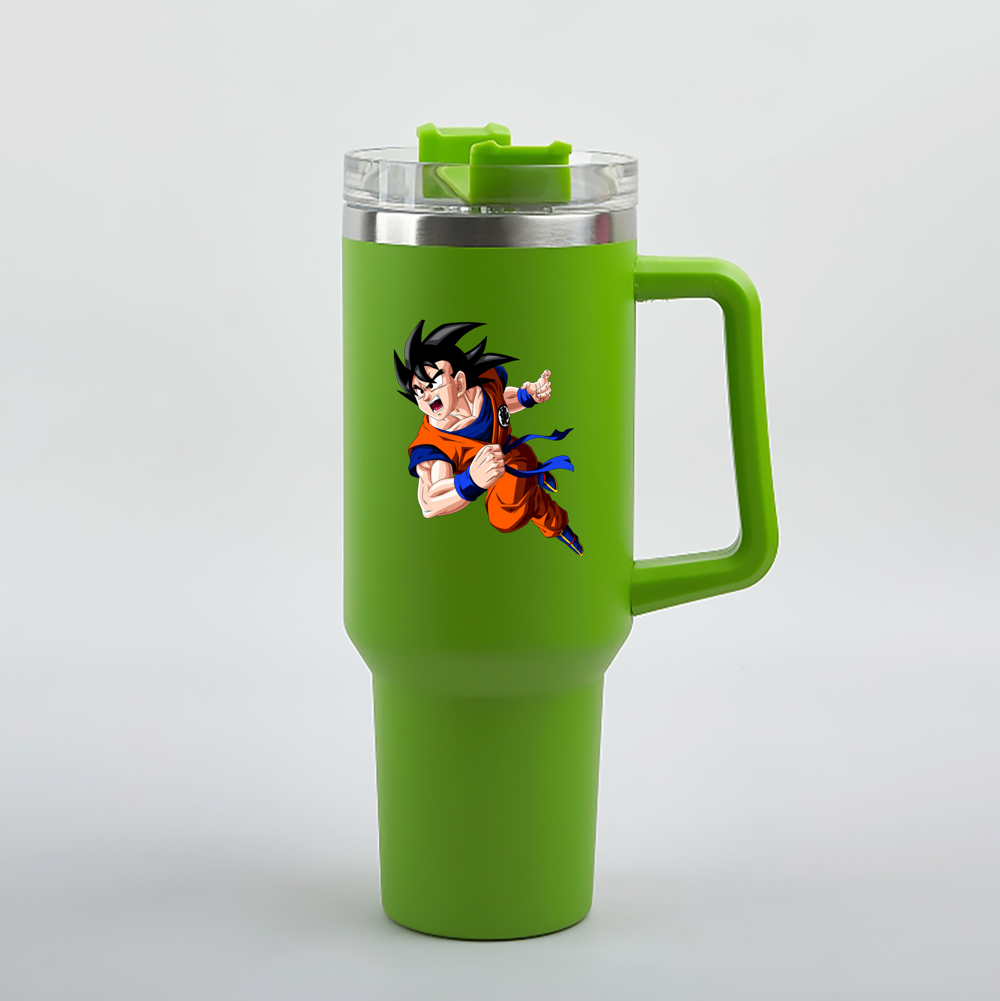 （画像用） ドラゴンボール 孫悟空（そん ごくう）Son Goku カカロット DRAGON BALL Kakarotto 1200mL車用タンブラー（カラープリント）